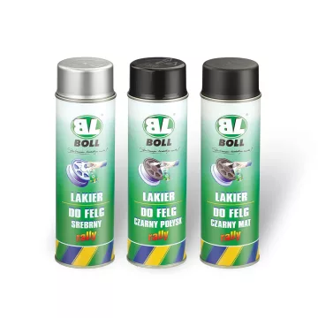   Boll akril lakk felnikhez (fekete-fényes) spray 500 ml 0010134BOLL