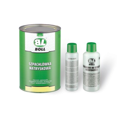 Boll poliészter szóró gitt 1150 g keményítő  50 ml hígító 80 ml készlet