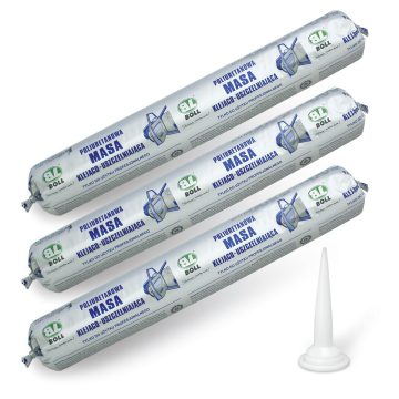   Boll egykomponensű poliuretán ragasztó tömítőanyag fekete 600 ml 0070033BOLL