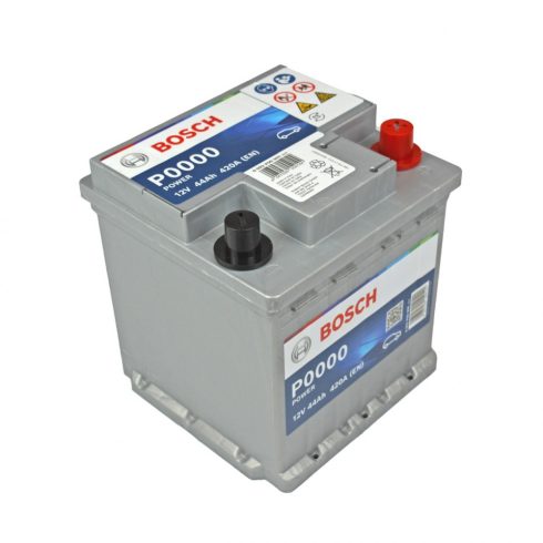 Bosch Power 12V 44 Ah 420 A autó akkumulátor jobb+ 0092P00000