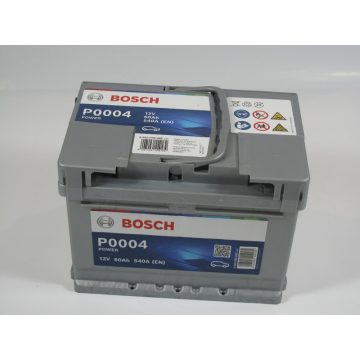   Bosch Power 12V 60 Ah 540 A autó akkumulátor jobb+ 0092P00040
