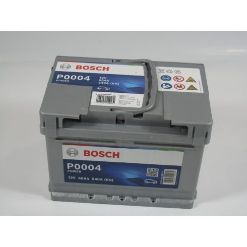 Bosch Power 12V 60 Ah 540 A autó akkumulátor jobb+ 0092P00040