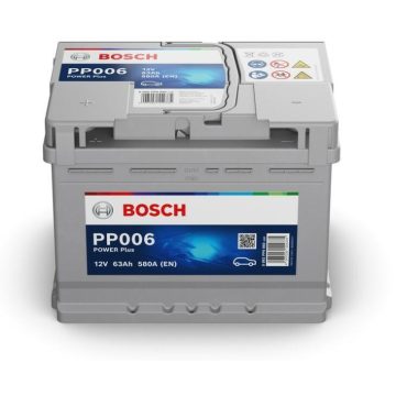 Bosch Power 12V 63 Ah autó akkumulátor bal+ 0092P00060