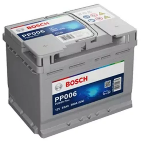 Bosch Power 12V 63 Ah autó akkumulátor bal+ 0092P00060