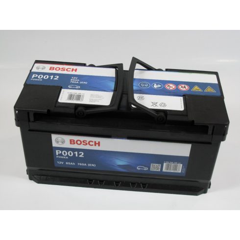 Bosch Power 12V 85 Ah 760 A autó akkumulátor jobb+ 0092P00120