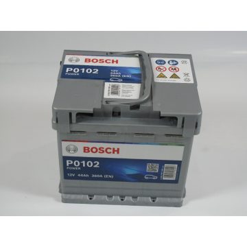   Bosch Power 12V 44 Ah 360 A autó akkumulátor jobb+ 0092P01020