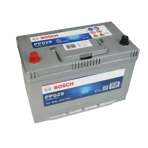 Bosch Power Plus 12V 95 Ah 840 A autó akkumulátor bal+ "ázsiai" 0092PP0290