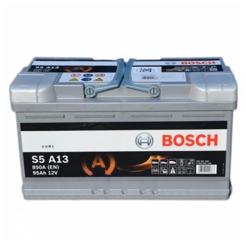 BOSCH 0092S5A130 12V 95AH/850A Start/Stop (AGM) akkumulátor