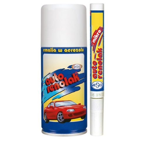 Wesco felújító zománc fekete festék spray (karosszéria, fényezés) 400 ml 020902EWESCO