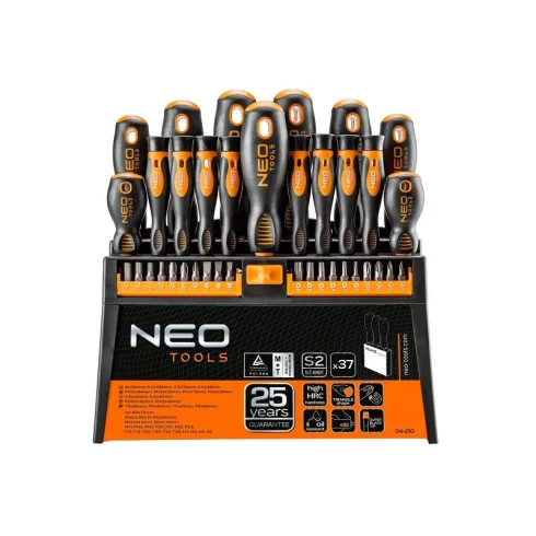 NEO TOOLS Csavarhúzó Készlet 37db 04-210