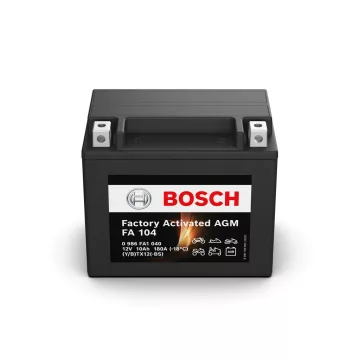   BOSCH AGM Indító akkumulátor 12V 10Ah EN 150A YTX12-BS 0 986 FA1 040