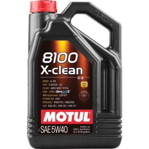 MOTUL 8100 X-clean 5W40 5L motorolaj