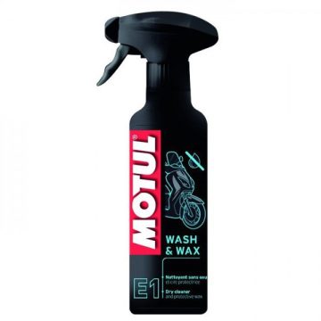   MOTUL E1 Wash & Wax 0,4 L víz nélküli tisztító és ápolószer 