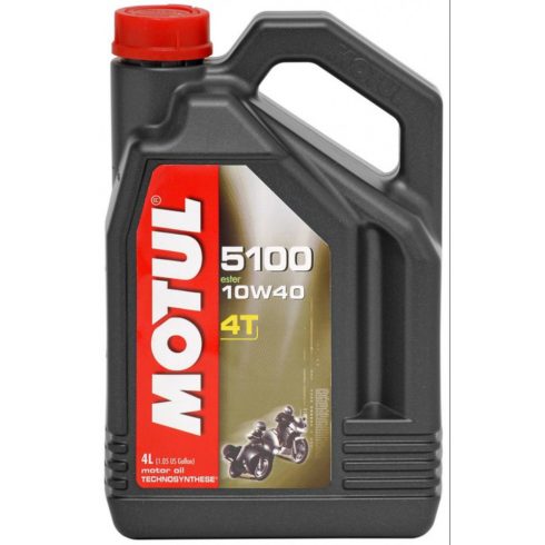 MOTUL 5100 4T 10W-40 4L motorkerékpár motorolaj