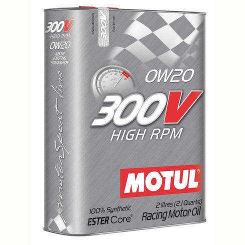 MOTUL 300V High RPM 0W20 2L