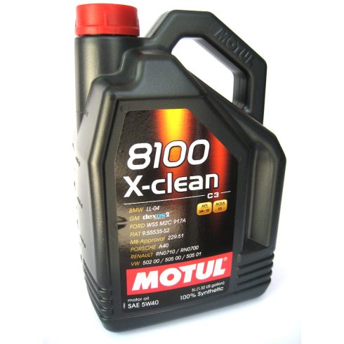 MOTUL 8100 X-clean 5W40 4L motorolaj