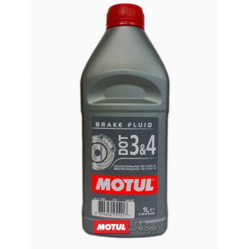 MOTUL DOT 3 & DOT 4 Brake Fluid 1L motorkerékpár fékolaj