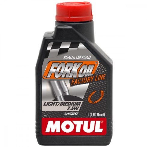 MOTUL Fork Oil light / medium Factory Line 7,5W 1L hagyományos villa olaj