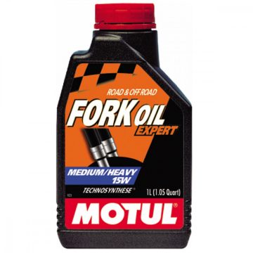 MOTUL Fork Oil Expert medium/heavy 15W 1L villa olaj