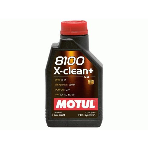 MOTUL 8100 X-clean + 5W30 1L C3 BMW Mercedes VW motorolaj