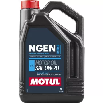 Motul NGEN HYBRID 0W20 4L motorolaj