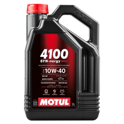 MOTUL 4100 Syn-nergie Spec 10W-40 5L motorolaj 112892