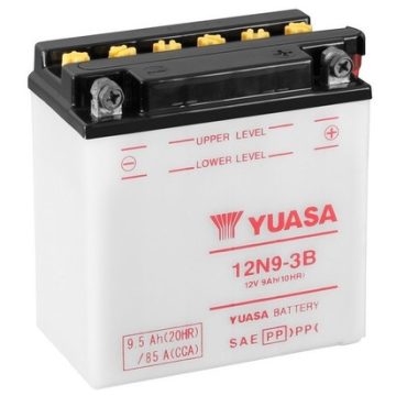 YUASA Indító akkumulátor 12V 85A 10Ah Jobb+ 12N9-3B