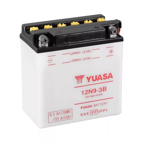 YUASA Indító akkumulátor 12V 85A 10Ah Jobb+ 12N9-3B