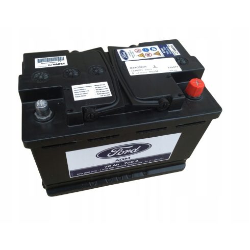 Ford OEM Start-Stop 12V 70Ah 720A jobb+ akkumulátor 1678091