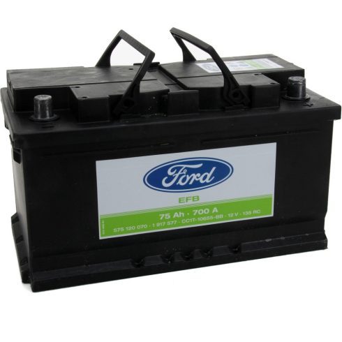 Ford OEM Start-Stop 12V 75Ah 700A  jobb+  akkumulátor 1917577