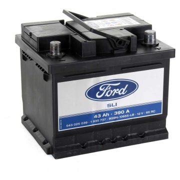 Ford OEM 12V 43Ah 390A jobb+ akkumulátor 1935737