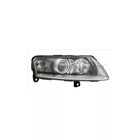 TYC Főfényszóró Bal Reflektor L. D1S/H7 04-08 AUDI A4 (Bi-xenon, a nappali LED, piros) 20-11430-05-2