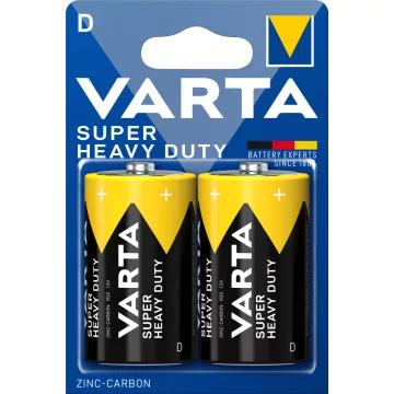 VARTA SUPER HEAVY DUTY góliát/ D/ R20 elem BL2 2020101412