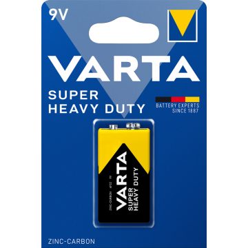 VARTA SUPER HEAVY DUTY 9 V-os/ E/ 6F22 elem BL1 2022101411
