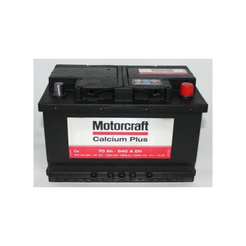 Ford Motorcraft Calcium Plus 2247687 12V 70Ah 640A jobb+ autó akkumulátor