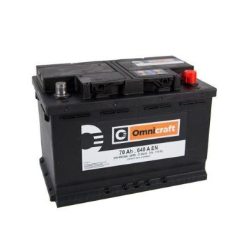   Omnicraft AGM Start-Stop 12V 70Ah 760A Jobb+ akkumulátor 2402379
