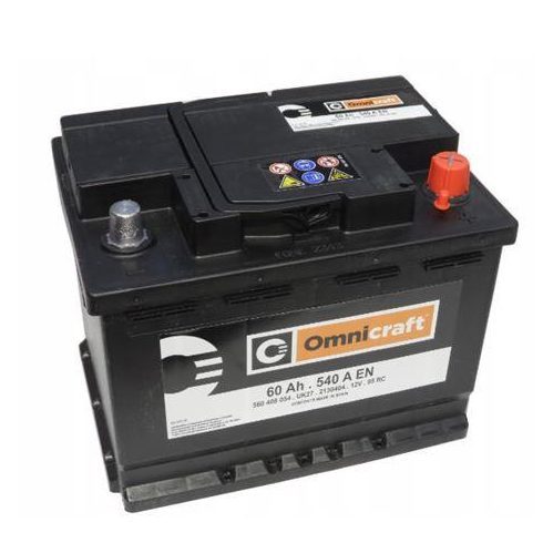 Omnicraft EFB Start-Stop 12V 60Ah 560A Jobb+ akkumulátor 2402385