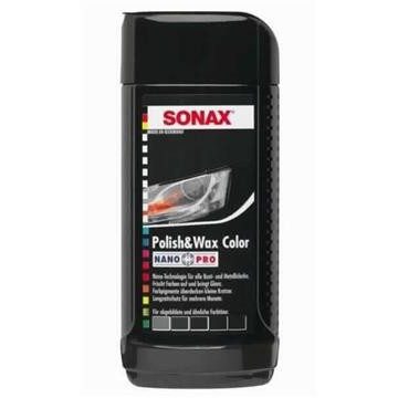 Sonax polír és wax fekete nanopro 296141 250 ml