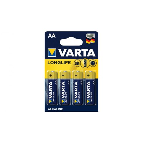 Varta Longlife AA LR6 4 db ceruza elem