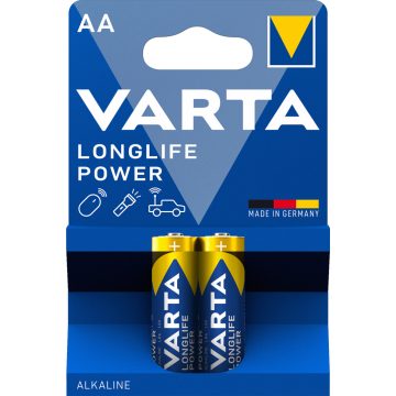 VARTA LONGLIFE POWER ceruza/ AA/ LR06 elem BL2 4906121412