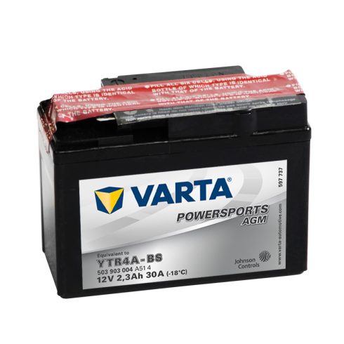 Varta 12v 3ah 30A AGM motor akkumulátor YTR4A-BS