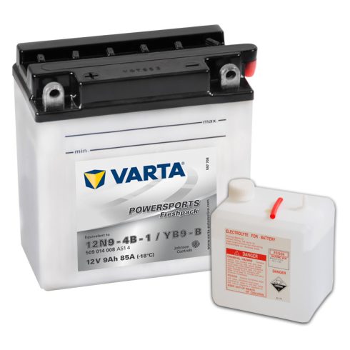 Varta 12v 9ah 85A motor akkumulátor bal+ YB9-B 509014008A514