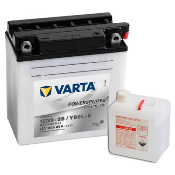   Varta 12v 9ah 85A motor akkumulátor jobb+ YB9L-B 509015008A514