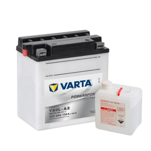 Varta 12v 9ah 130A motor akkumulátor jobb+ YB9L-A2 509016008A514