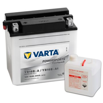   Varta 12v 16ah 200A motor akkumulátor bal+ YB16B-A1 516015016A514