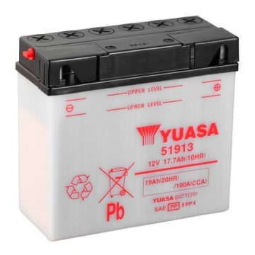 YUASA 12V 19Ah 100A Indító akkumulátor Jobb+ 51913