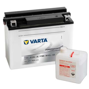   Varta 12v 20ah 260A motor akkumulátor jobb+ Y50-N18L-A2 520012020A514