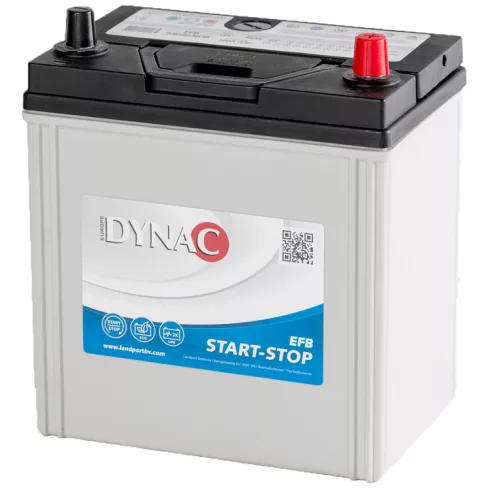 DYNAC Start-Stop EFB - 12v 40ah - autó akkumulátor - jobb+ 540503038