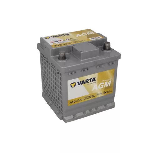 VARTA DYNAMIC AGM 12V 40Ah 420A Indító akkumulátor Jobb+ 540901042K262