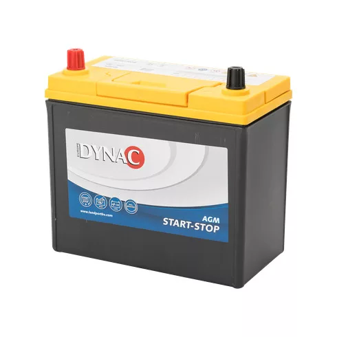DYNAC Start-Stop AGM - 12v 45ah - autó akkumulátor - Bal+ 545913034